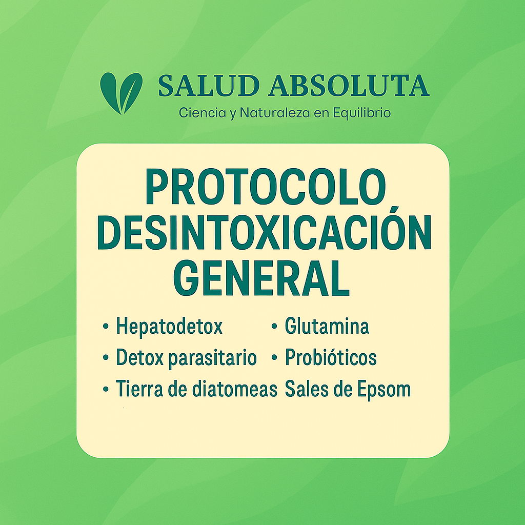 PROTOCOLO  DESINTOXICACION GENERAL